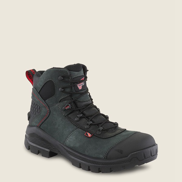 Mens Red Wing Crv™ - 6-inch Toe - Safety Boots Navy/Black - XZK359260